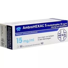 AMBROHEXAL S köhögés 15 mg/ml, 50 ml