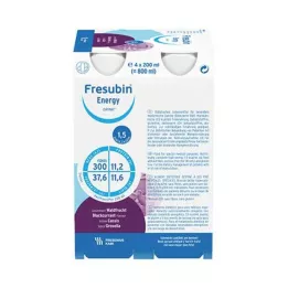 FRESUBIN ENERGY DRINK Erdei gyümölcsös ivópalack, 4X200 ml