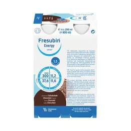 FRESUBIN ENERGY DRINK Csokoládé ivópalack, 4X200 ml