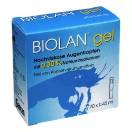 BIOLAN Gél szemcsepp, 20X0,45 ml