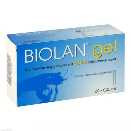 BIOLAN Gél szemcsepp, 60X0,45 ml