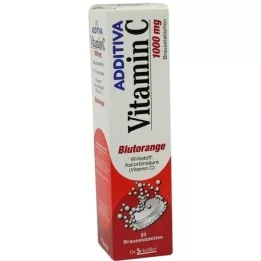 ADDITIVA C-vitamin vérnarancs pezsgőtabletta, 20 db