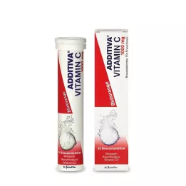 ADDITIVA C-vitamin vérnarancsos pezsgőtabletta, 20 db
