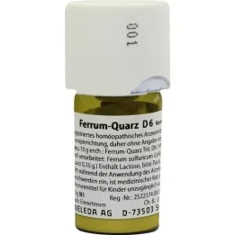 FERRUM QUARZ D 6 Trituráció, 20 g