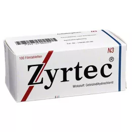 ZYRTEC Filmtabletta, 100 db