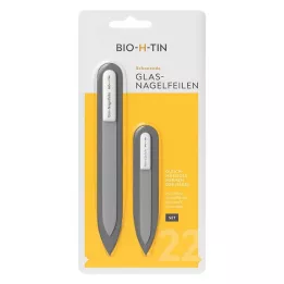 BIO-H-TIN Üveg körömreszelő készlet, 1 db