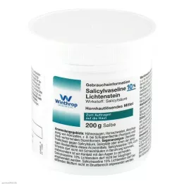 Salicilsav Vaseline Lichtenstein 10%, 200 g