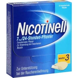 NICOTINELL 7 mg/24 órás gipsz 17,5 mg, 14 db