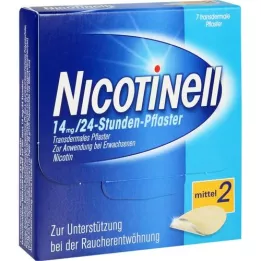 NICOTINELL 14 mg/24 órás gipsz 35 mg, 7 db