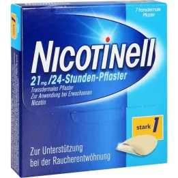 NICOTINELL 21 mg/24 órás gipsz 52,5 mg, 7 db
