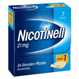 NICOTINELL 21 mg/24 órás tapasz 52,5 mg, 7 db