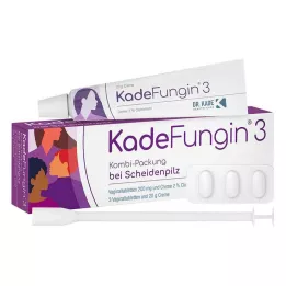 KADEFUNGIN 3 kombi kiszerelés 20 g krém + 3 hüvelytabletta, 1 db