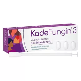 KADEFUNGIN 3 hüvelytabletta, 3 db