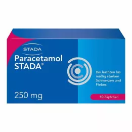 PARACETAMOL STADA 250 mg-os kúp, 10 db