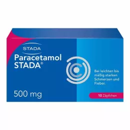 PARACETAMOL STADA 500 mg-os kúpok, 10 db