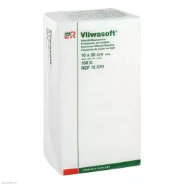 VLIWASOFT Vlies borogatás 10x20 cm nem steril 4l., 100 db