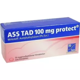 ASS TAD 100 mg védje a gastrointestinalis filmtablettákat, 50 db