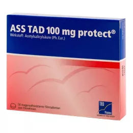 ASS TAD 100 mg Protect gyomornedv-ellenálló filmtabletta, 50 db