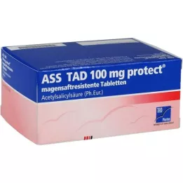 ASS TAD 100 mg védje a gastrointestinalis filmtablettákat, 100 db