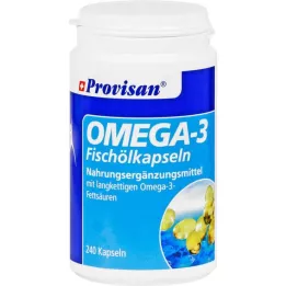 PROVISAN Omega-3 halolaj kapszula, 240 db