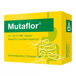 MUTAFLOR gyomornedv-ellenálló kemény kapszula, 20 db