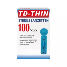 GLUCO TEST Lancets, 100 db