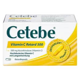 CETEBE C-vitamin nyújtott hatóanyag-leadású kapszula 500 mg, 30 db
