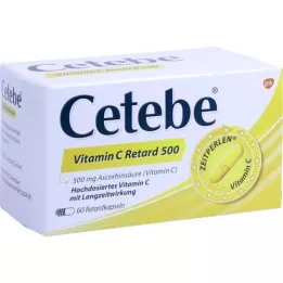 CETEBE C -vitamin retard kapszulák 500 mg, 60 db