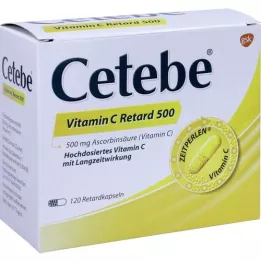 CETEBE C -vitamin retard kapszulák 500 mg, 120 db