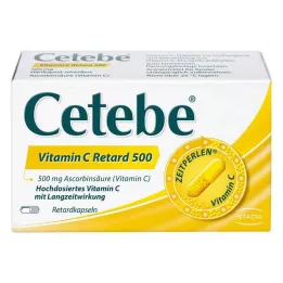 CETEBE C-vitamin nyújtott hatóanyag-leadású kapszula 500 mg, 120 db