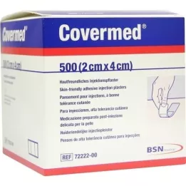 COVERMED Injekciós gipsz 2x4 cm, 500 db