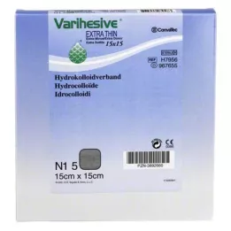 VARIHESIVE extra vékony 15x15 cm HKV Hydroctive, 5 db