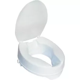 TOILETTENSITZERHÖHUNG 13 cm fedél nélkül+rögzítő kapcsok, 1 db