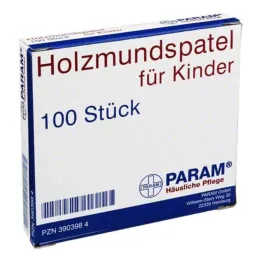 Fából készült szájbeszorító gyerekeknek, 100 db