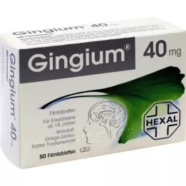 GINGIUM Film -bevonatú tabletták, 50 db