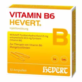 VITAMIN B6 HEVERT Ampullák, 10X2 ml