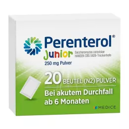 PERENTEROL Junior 250 mg-os poros flakon, 20 db