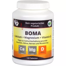 CALCIUM+MAGNESIUM+D-vitamin tabletta, 120 db