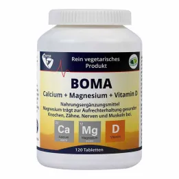 Kalcium Magnézium D-vitamin tabletta, 120 db