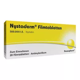 NYSTADERM Filmtabletta, 20 db