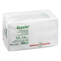 GAZIN Géz komp. 7,5x7,5 cm nem steril 8 irányú működés, 100 db
