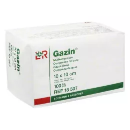 GAZIN Géz komp. 10x10 cm nem steril 12-szeres működés, 100 db