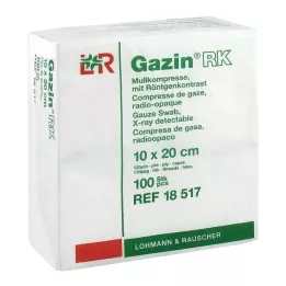 GAZIN Géz komp. 10x20 cm nem steril 12-szeres RK, 100 db