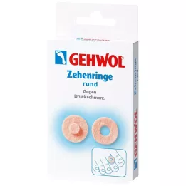 Gehwol Toe gyűrűk kerek, 9 db