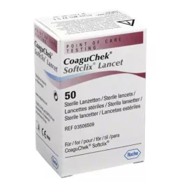 COAGUCHEK Softclix Lancet, 50 db