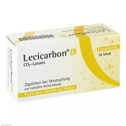 LECICARBON E CO2 Laxans felnőtt kúpok, 30 db