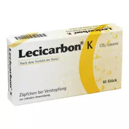 LECICARBON K CO2 Laxans gyermekkúpok, 10 db