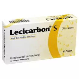 LECICARBON S CO2 Laxans kúpok, 10 db