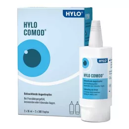 HYLO-COMOD Szemcsepp, 2X10 ml
