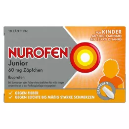 NUROFEN Junior 60 mg-os kúpok, 10 db